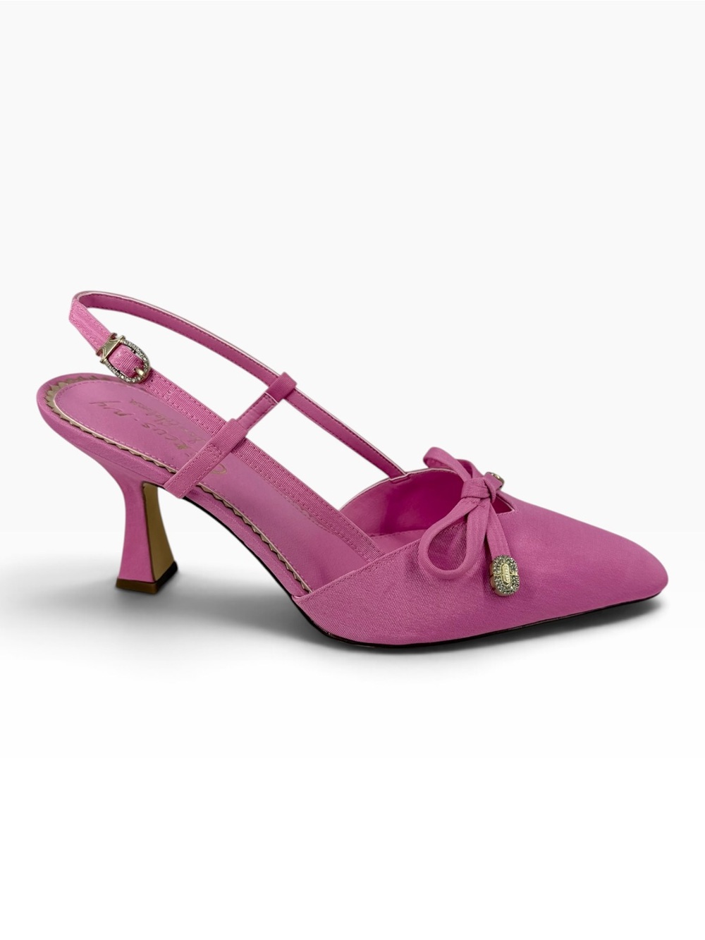 Circus NY by Sam Edelman Monica Pointed-Toe Slingback Bow Pumps Pink Size 8M